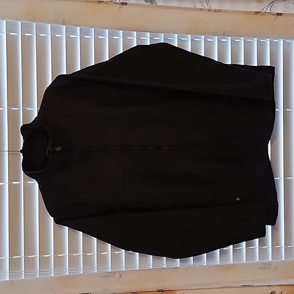 Black Shadow Striped North End Bomber Jacket
